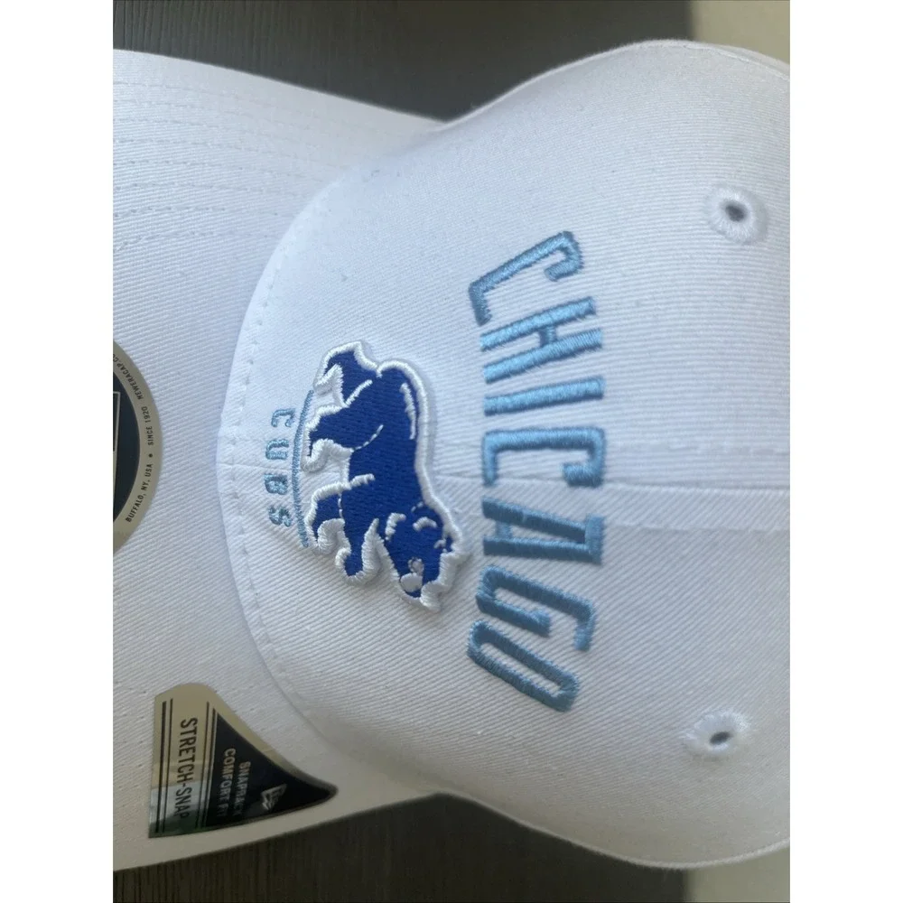 Chicago Cubs Men's New Era White‎ 9SEVENTY Adjustable Hat NWT